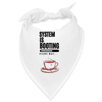 System is Booting - Bandana - Weiß - Vorne