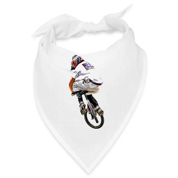 BMX - Bandana - Weiß - Vorne