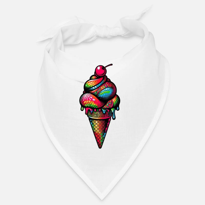 Cornet de crème glacée Popsicle Bandana