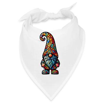 Gnom - Bandana - Weiß - Vorne