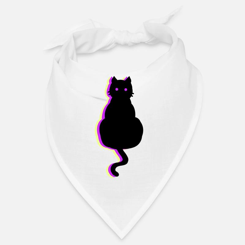 Glow Cat Pink Bandana