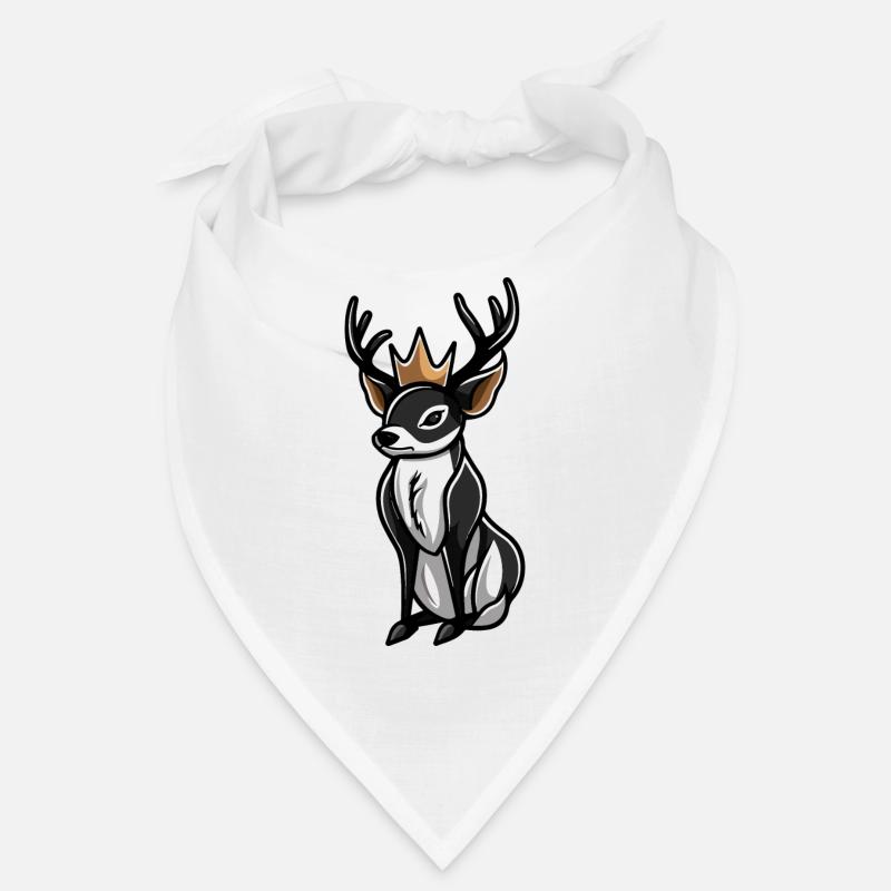 Deer Cartoon Crown Bandana