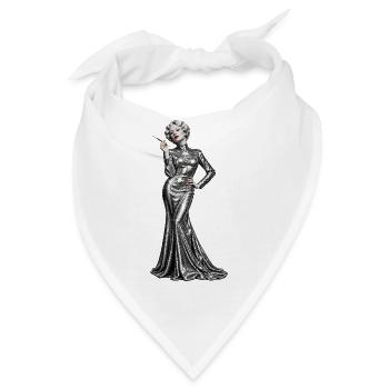 MESMERISIEREN - Bandana - Weiß - Vorne