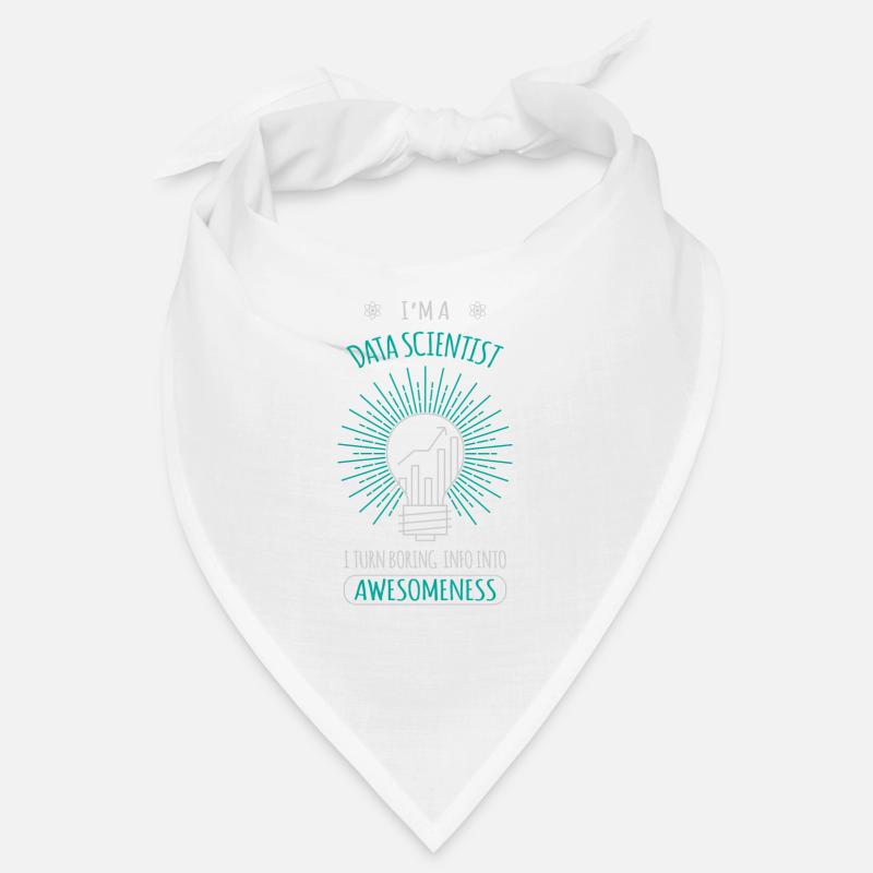 Data scientist gift computer science Bandana