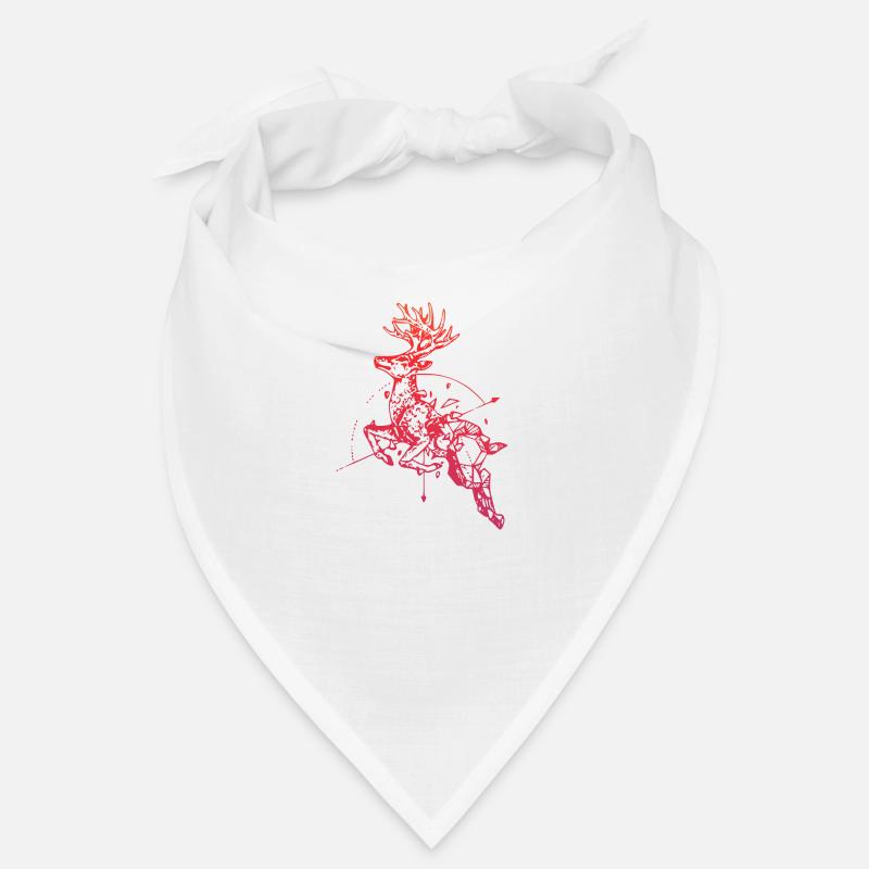 Hirsch mit Kompass Bandana