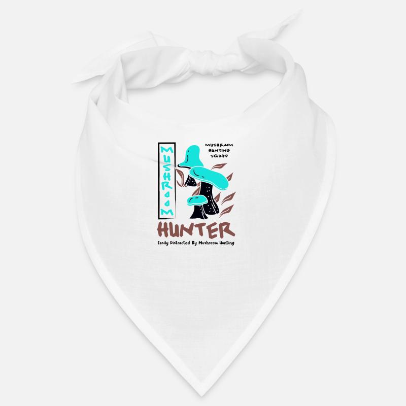 Mushroom Hunting Vegetables Ironic Saying Bandana