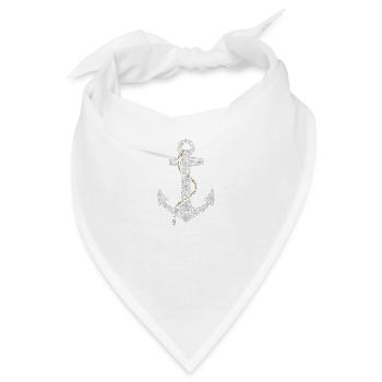 anchor - Bandana - Weiß - Vorne