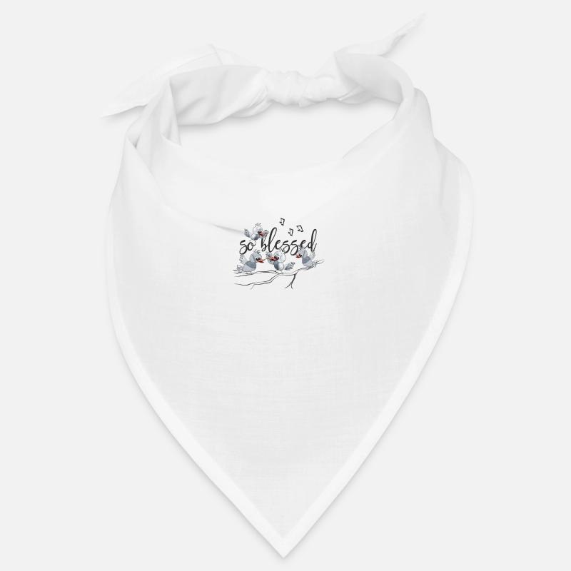 Christian Design So Blessed, with Singing Birds Bandana