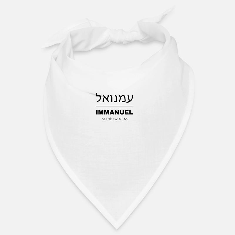 Conception chrétienne Emmanuel Dieu est avec nous Matthieu Bandana