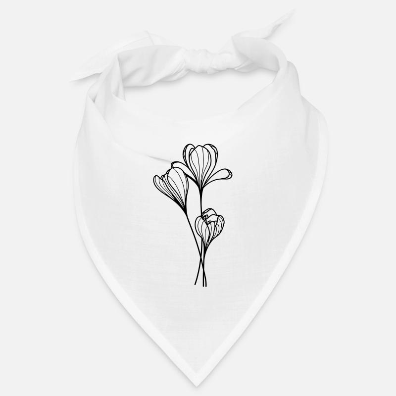 Fleur de crocus Bandana