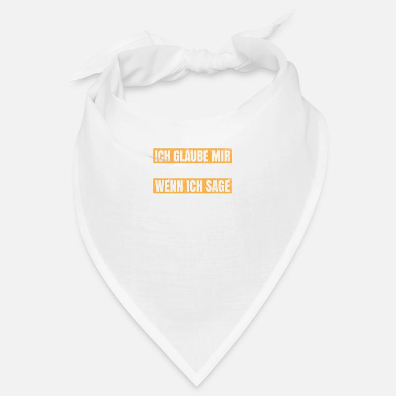 Ich glaube mir nicht mal selbst Bandana