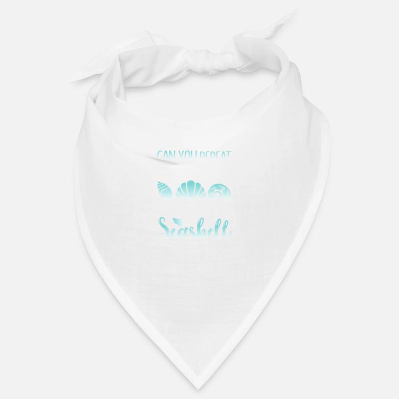 Womens Shelling Shell Collecting Seashells Bandana