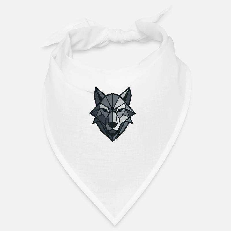 Loup géométrique Bandana