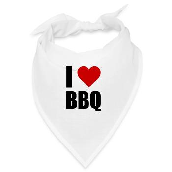 BBQ - Bandana - Weiß - Vorne