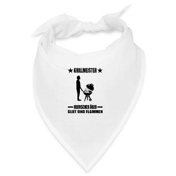 BBQ - Bandana - Weiß - Vorne