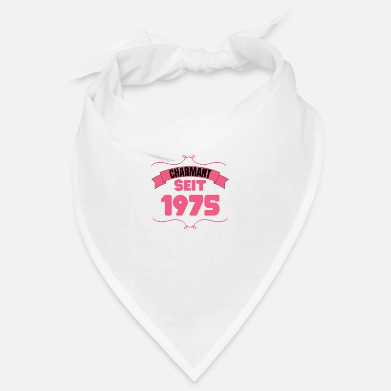 Charmant seit 1975 Geburtstagsfeier 48. Geburtstag Bandana