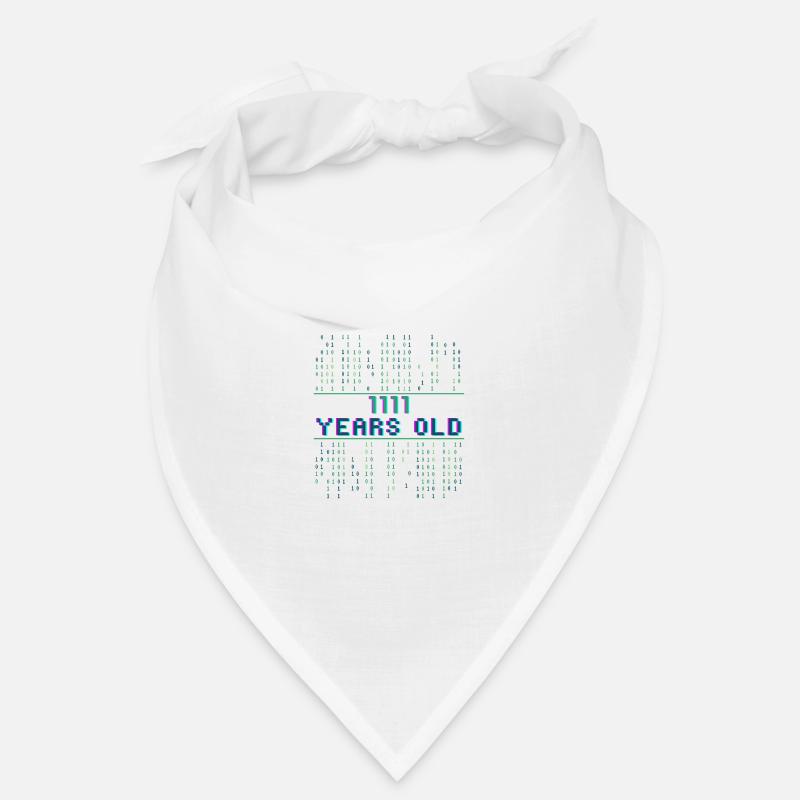 15e anniversaire 15 ans codeur de code binaire Bandana