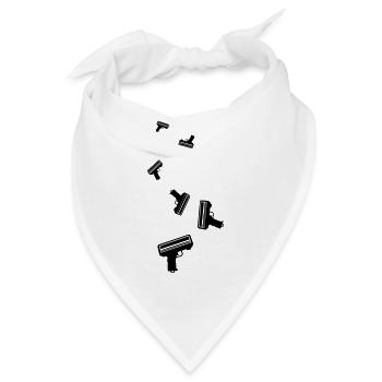 Waffe Money Rain - Bandana - Weiß - Vorne