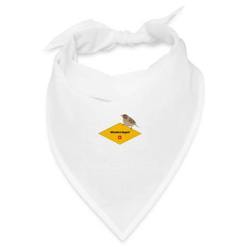 Wandervögeli – Schweizer Funshirt für Wanderfans - Bandana - Weiß - Vorne