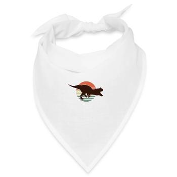 Dinosaurs Tyrannosaurus Rex T-Rex - Bandana - Weiß - Vorne