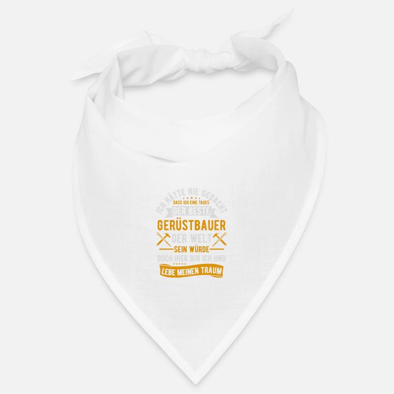 Gerüstbauer Spruch Baustelle Gerüstbau Geschenk Bandana