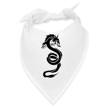 dragon - Bandana - Weiß - Vorne
