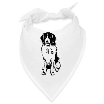 Landseer - Bandana - Weiß - Vorne