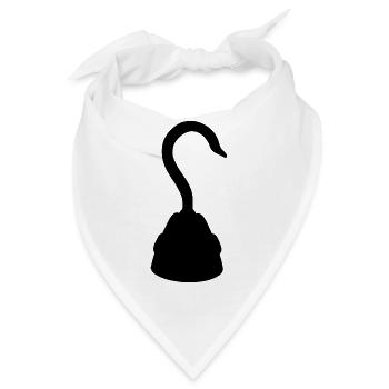 Captain Haken - Bandana - Weiß - Vorne