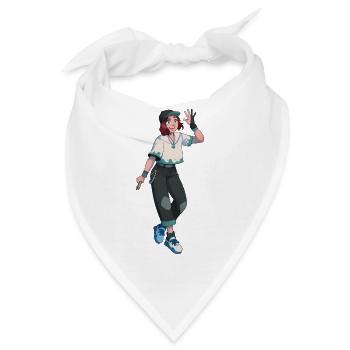 Fria - Bandana - Weiß - Vorne