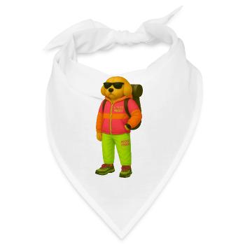 Mountain Scott - Scaling new heights - Bandana - Weiß - Vorne