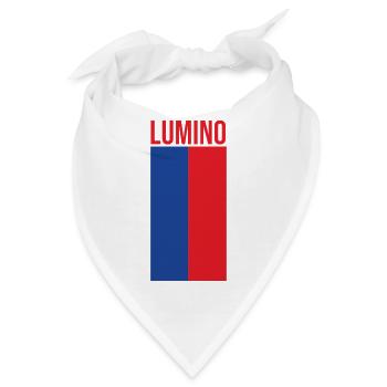 LUMINO Tessin Souvenir - Bandana - Weiß - Vorne