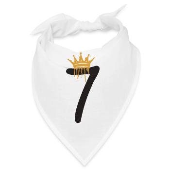 7 - Bandana - Weiß - Vorne