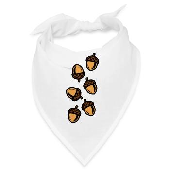 Eichel Herbst - Bandana - Weiß - Vorne