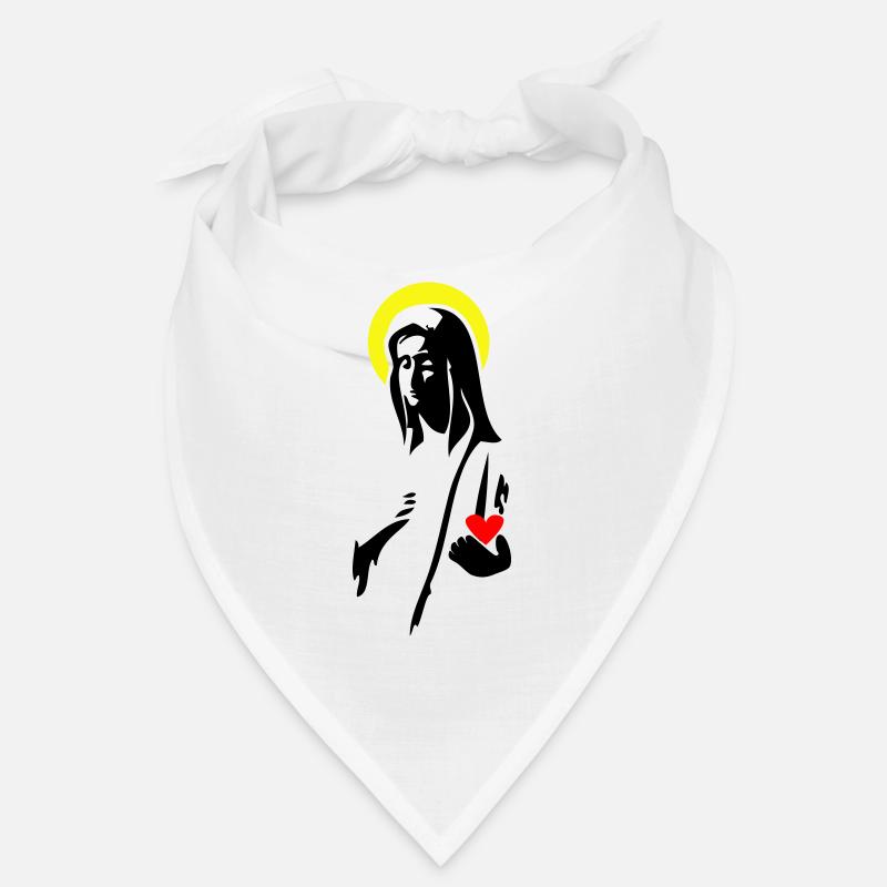 Maria - Bandana - Weiß