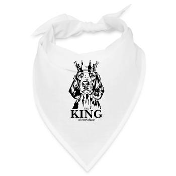 Welsh Springer Spaniel King of everything Wilsigns - Bandana - Weiß - Vorne