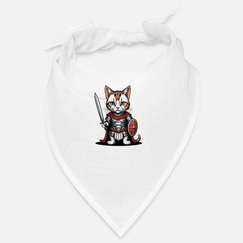 Cat Römischer Krieger Katze Geschenk Bandana