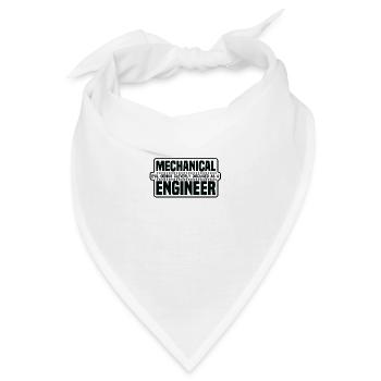 Mechanical Engineer - Bandana - Weiß - Vorne