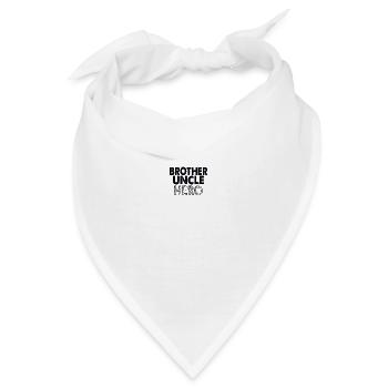 Bruder Onkel Held - Bandana - Weiß - Vorne