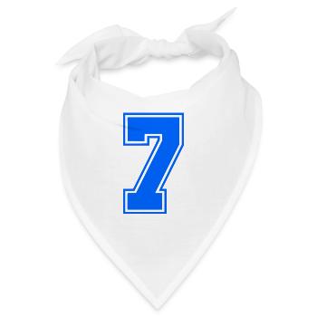7 - Bandana - Weiß - Vorne