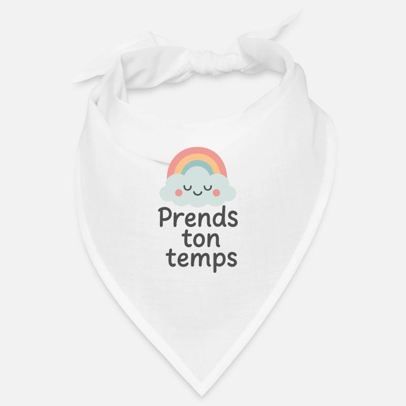 Prends ton temps Nuage apaisant Bandana