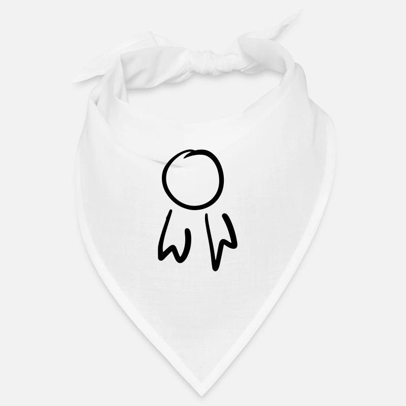 Platz Abzeichen / Orden Vorlage. Gekritzel. Bandana