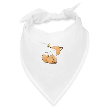Kleiner Fuchs - Bandana - Weiß - Vorne