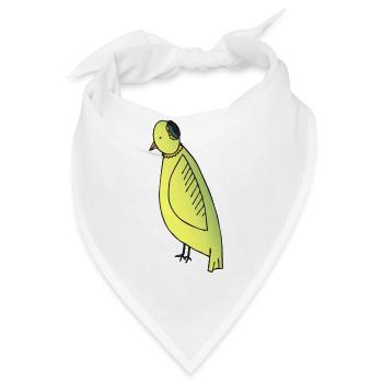 Mamma Vogel - Bandana - Weiß - Vorne