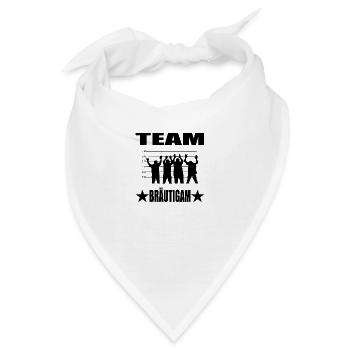 Junggesellenabschied - Bandana - Weiß - Vorne