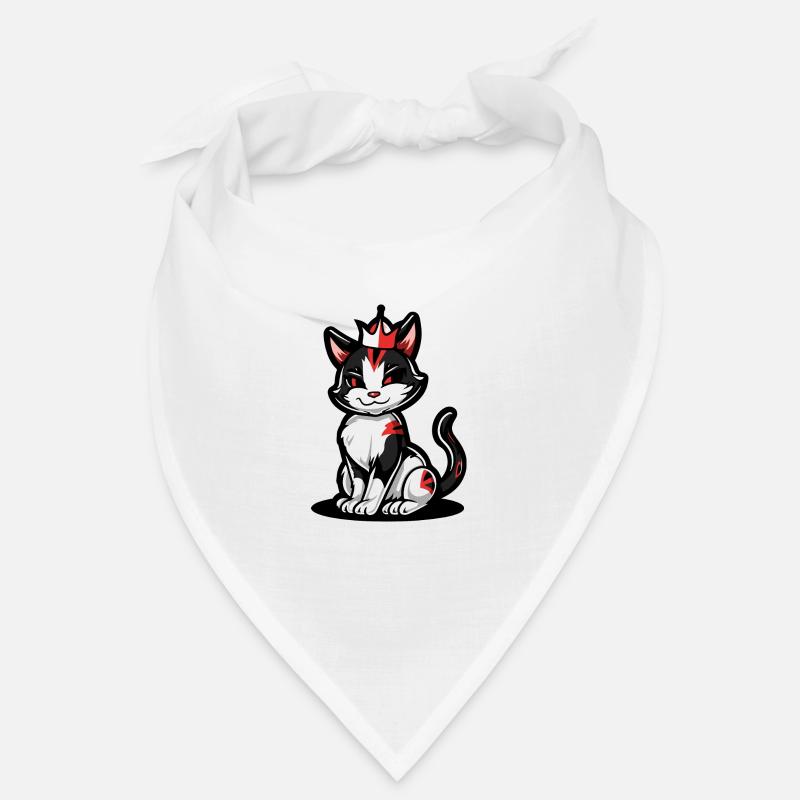 Cat Comic Crown Bandana