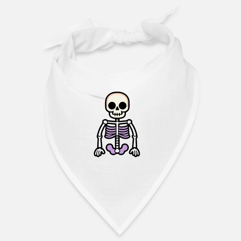 Skelett Halloween Bandana