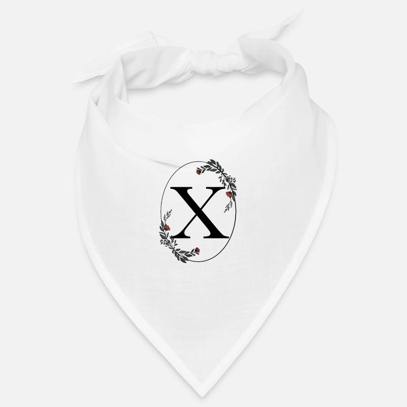 Buchstabe X Bandana