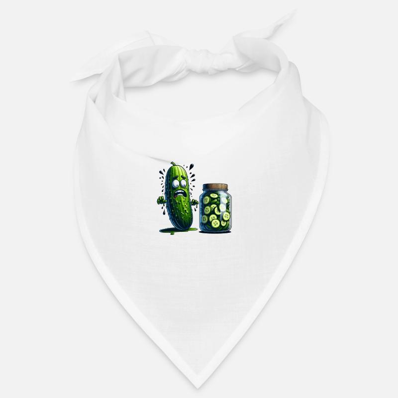 Drôle de concombre cornichon amateur de concombre Bandana