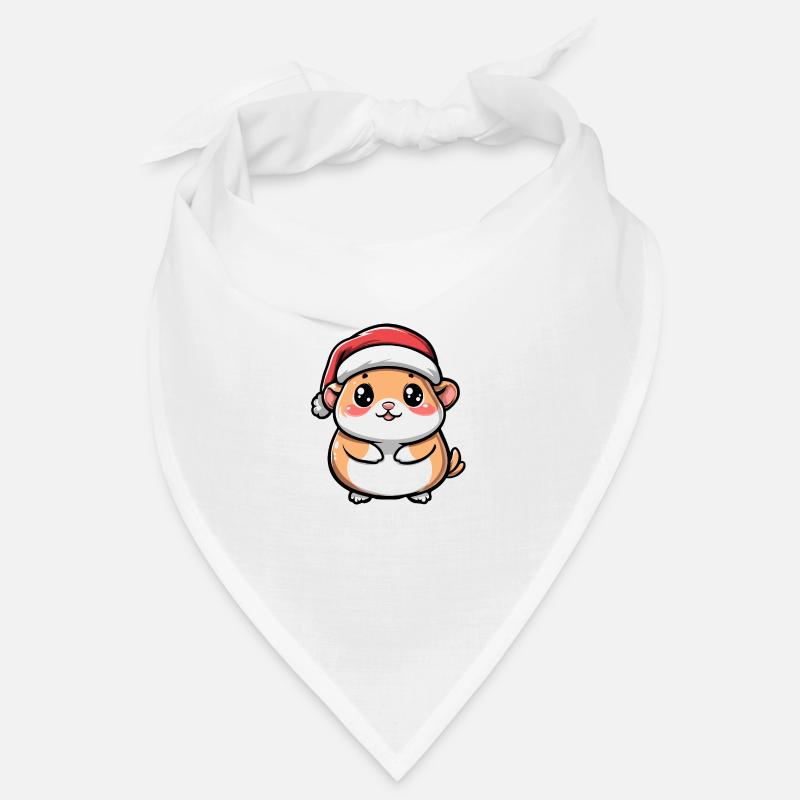 Hamster Noël Mignon Bandana