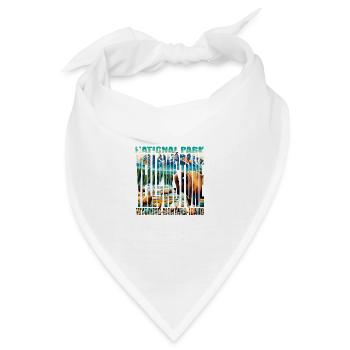 YELLOWSTONE - Bandana - Weiß - Vorne